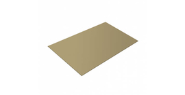 Плоский лист 0.7 PE с пленкой RAL 1014 слоновая кость