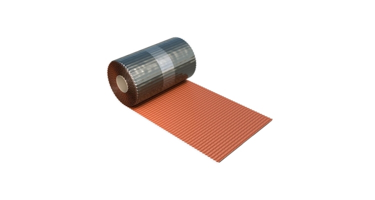 Лента для примыканий Абрис Braas, 5000мм, красный