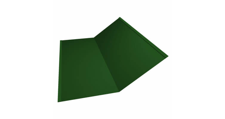Планка ендовы нижней 300x300 0,45 PE RAL 6002 лиственно-зеленый (2м)