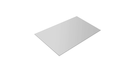 Плоский лист 0.45 Drap RAL 9003 сигнальный белый