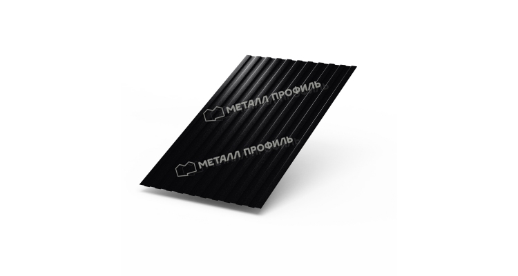 Профнастил С8 x 1150 B PURMAN 20 RAL 9005 0,5 мм