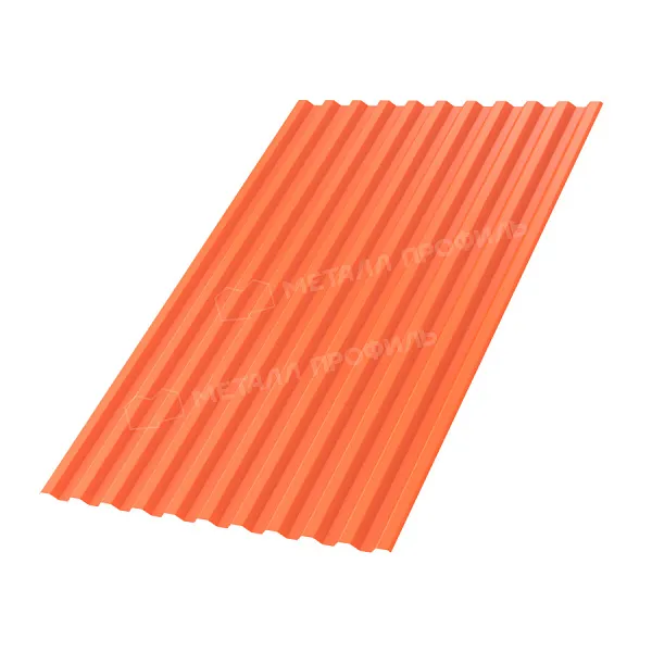 Профнастил МП 35 x 1035 B ПЭ 01 2004 толщина 0.45 мм