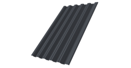 Профнастил HC35R 0,5 Velur X RAL 7024 мокрый асфальт
