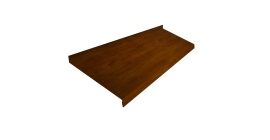 Отлив простой 200 0,45 Print Premium Golden Wood Intense FTC (3м)