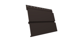 Квадро брус 0.5 Atlas X с пленкой RR 32 темно-коричневый