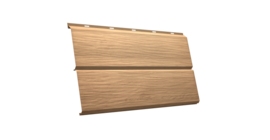 ЭкоБрус 3D 0,345 GL 0.45 Print Elite с пленкой Honey Wood TwinColor