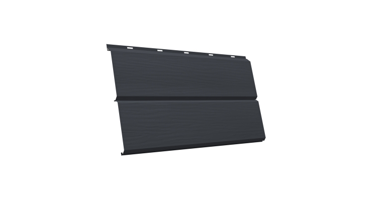 ЭкоБрус 3D 0,345 GL 0.5 Drap TX с пленкой RAL 7024 мокрый асфальт