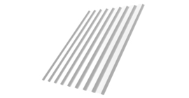 Профнастил С20A 0.45 Drap RAL 9003 сигнальный белый