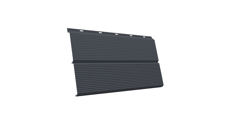 ЭкоБрус 0,345 Gofr GL 0.45 PE RAL 7024 мокрый асфальт