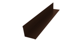 Угол внутренний 50х50 0,45 Drap TX RAL 8017 шоколад (3м)