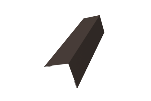 Угол внешний 50x50 0,5 Drap TX RR 32 темно-коричневый (2м)