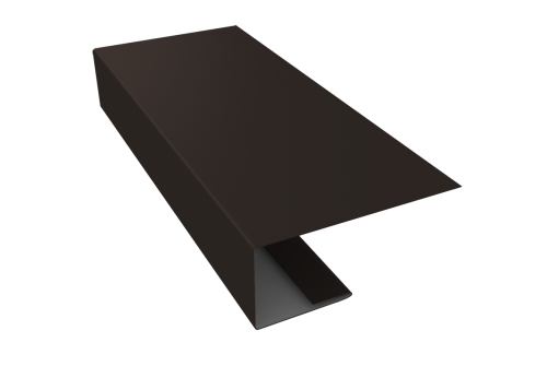 J-Профиль 18мм 0,5 Drap TX RR 32 темно-коричневый (2м)