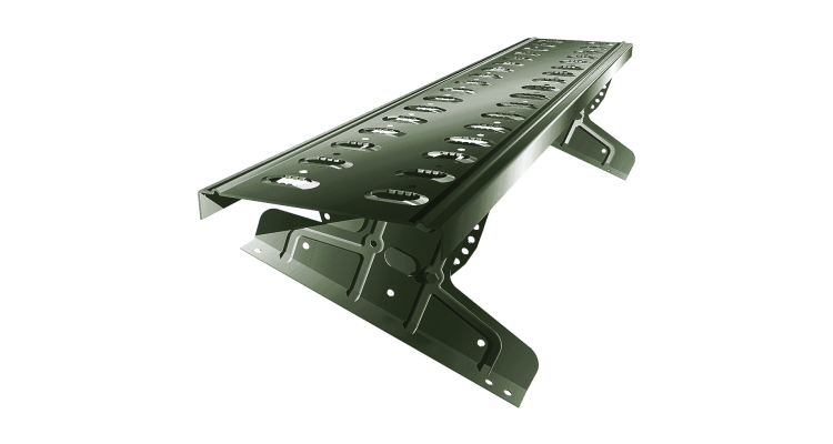 Мостик переходной 0,62 RAL 6020 хромовая зелень