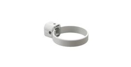 Хомут универсальный для водосточной трубы LUX, пломбир